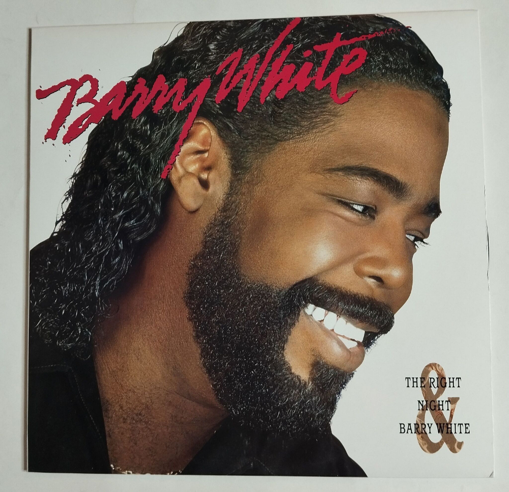 Винтажная виниловая пластинка LP Barry White The Right Night and Barry White (Japan 1987) (No Obi)