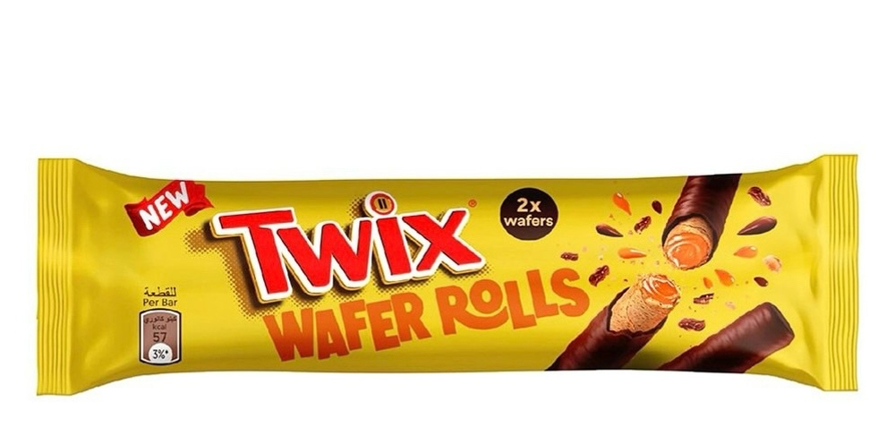 Вафер ролл Twix (Твикс) 22,5г*12шт