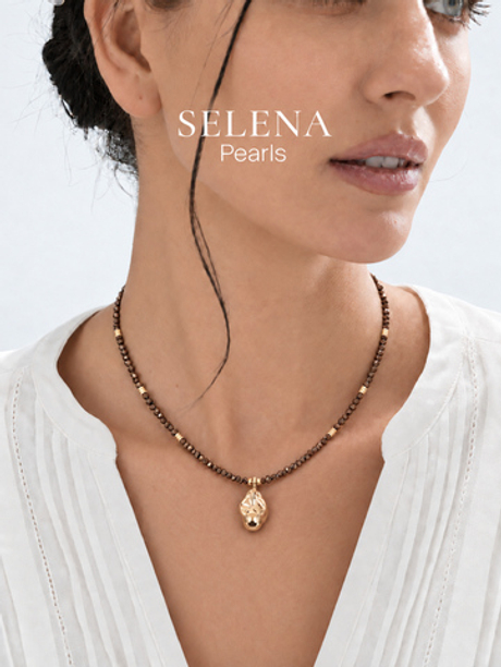 91004659 Колье Selena Pearls