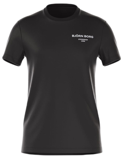 Мужская теннисная футболка Bjorn Borg Essential T-Shirt - black beauty