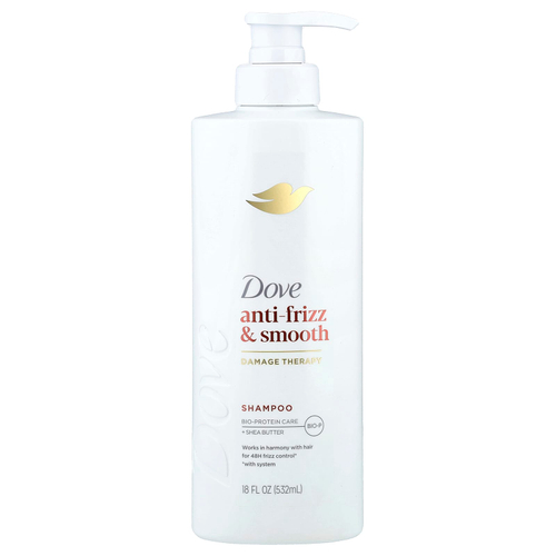 Dove, шампунь для гладкости и против пушения волос, 532 мл (18 жидк. унций)