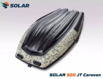 Лодка надувная моторная solar-500 caravan jet tunnel