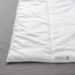 Евро одеяло IKEA SAFFEROT (СЭФФЕРОТ), Стеганое, Всесезонное, Белый, 220x240 см