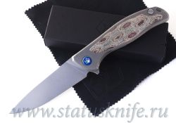 Нож Широгоров Флиппер 95 NL Python Элмаксфотография - 1