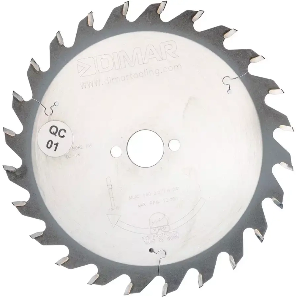 Пила по дереву D160x20x2,2 Z24 DIMAR 91334013