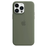 Силиконовый чехол с поддержкой MagSafe Apple Silicone Case для iPhone 14 Pro Max, Olive (Оливковый)