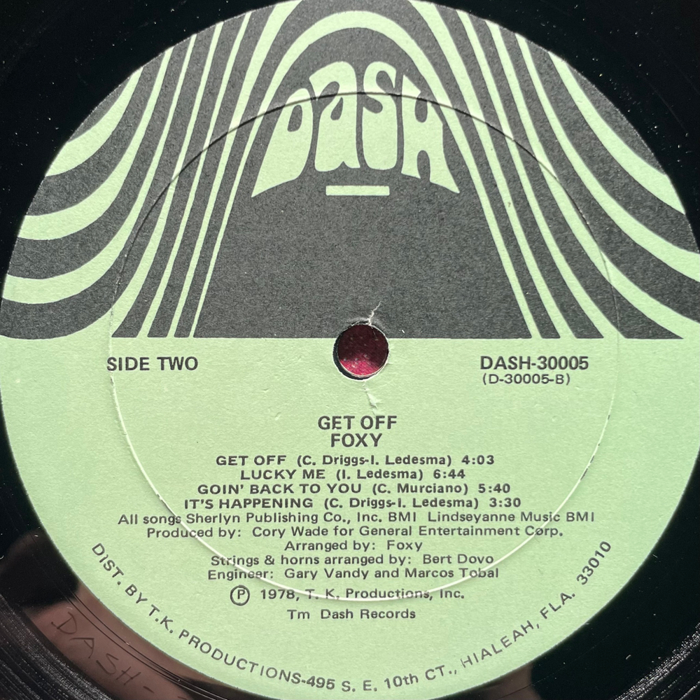 Foxy ‎– Get Off (США 1978г.)