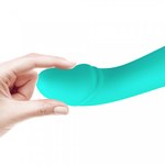 Вибратор Cetus Super Soft (15 см) бирюзовый