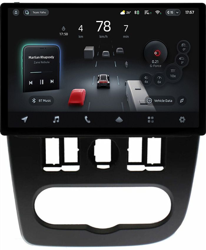 Магнитола для Lada Largus 2012-2020, Largus Cross 2014-2021 - Teyes CC4-PRO монитор 13" 2K QLED на Android 13, Быстрейшая, Snapdragon 778G, ИИ, CarPlay, DSP, 4G SIM-слот