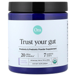 Ora, Trust Your Gut, веганский порошок с пробиотиками и пребиотиками, со вкусом лавандового лимонада, 20 млрд КОЕ, 225 г (7,9 унции)