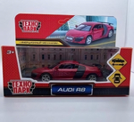 Модель ин. мет. "Аudi R8 GT" 11,4см, двер, коробка 67333 (Технопарк)