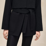 Женское кашемировое пальто Hermès Inspiration Trench Noir