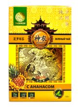 Чай зеленый Shennun с ананасом 100 г