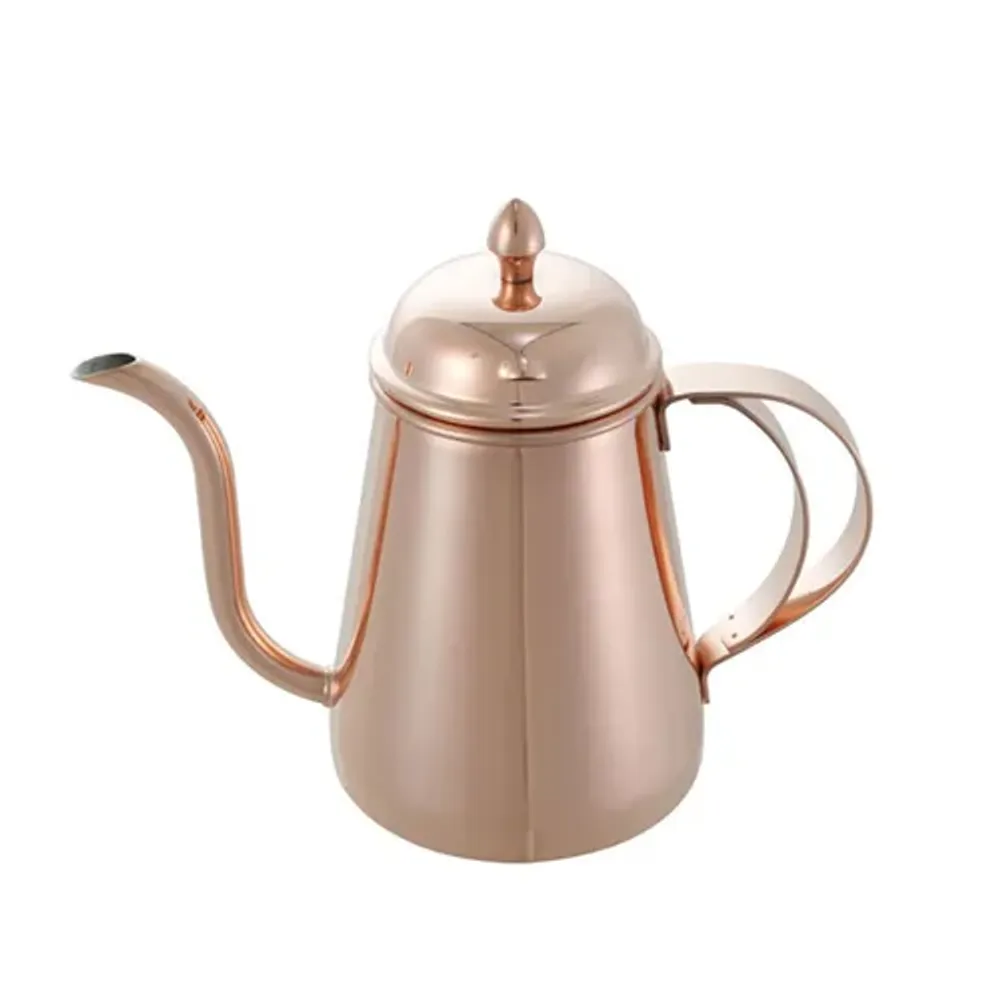 Кофейник чайник 600 мл Бариста d 9,9/7,1 см h15,5 см нерж. цвет медь P.L. Proff Cuisine
