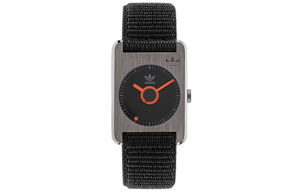Adidas Originals STREET Wrist Watch Quartz Movement Nylon Strap Black Dial Women"s Watch 30m Water Resistant