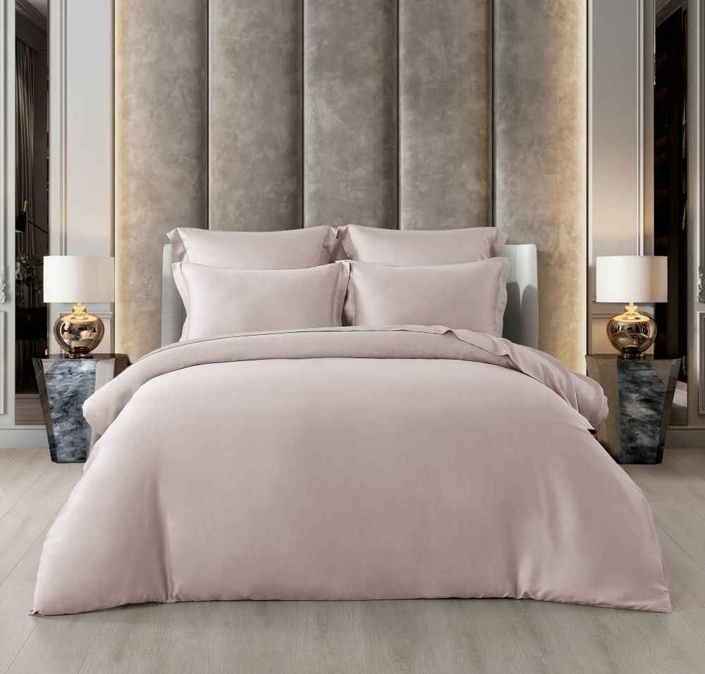 Постельное белье 2 спальное евро Luxe Dream Sensa Pure White T1037E