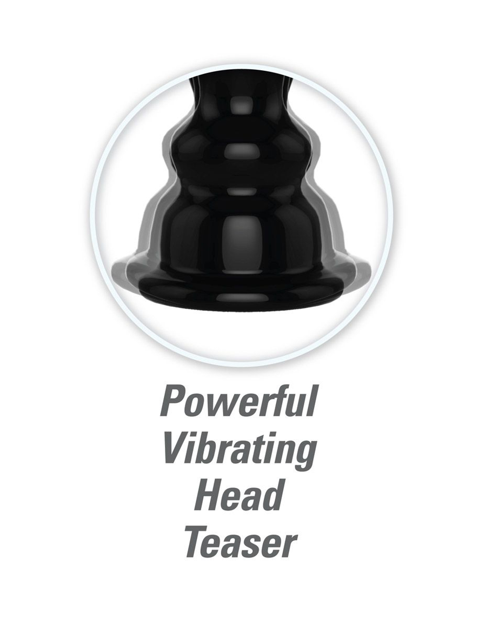 Вакуумная помпа с вибрацией Ultimate Head Job Vibrating Penis Pump (Цвет: прозрачный)
