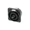 Neutrik NLT8FPXX-BAG панельный разъем Speakon female 8-контактный, металлический черненый корпус, ко