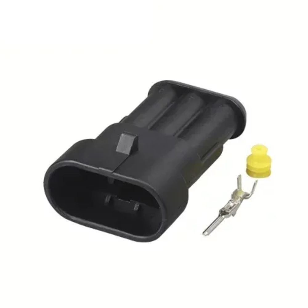 Комплект разъёмов AMP Superseal 1.5 3 Pin 282087-1 282105-1