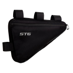 Велосумка под раму STG влагозащищенная, 40х26х5 см, 3.7 л, черный,33697