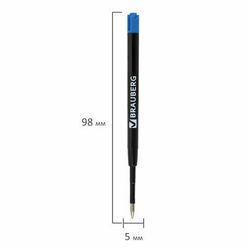 Синий шариковый стержень Brauberg тип Parker G2 F 0,5 мм (170348)