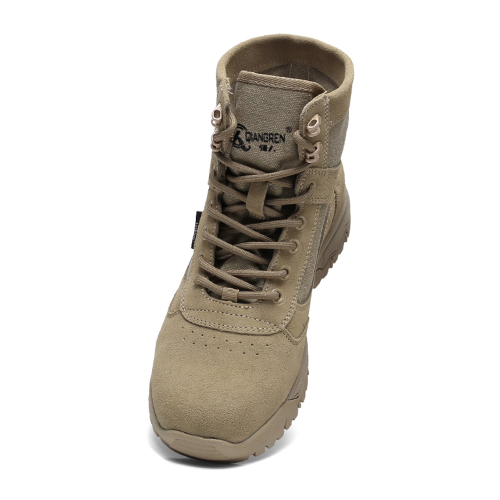 QIANGREN 3515 Breathable And Slip Resistant Short Ankle Boots Men"s