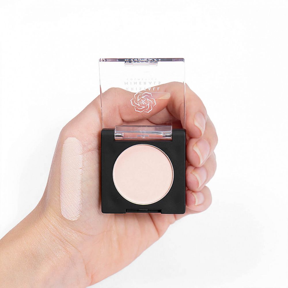 Тени компактные С103 Мягкий кашемир Матовая коллекция 1,7 г (Kristall Minerals Cosmetics)