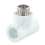 Тройник PP-R комбинированный белый Дн 32х1" НР PRO VALFEX 10128032-PRO