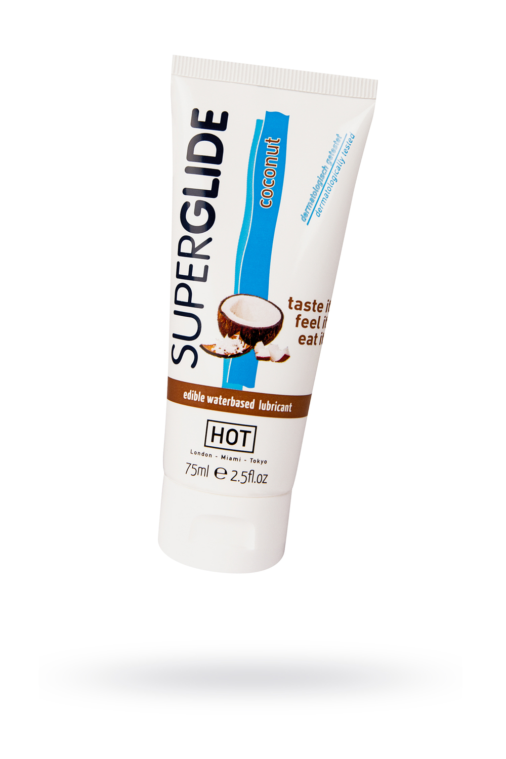 Смазка съедобная на водной основе Superglide со вкусом кокоса 75мл 44116