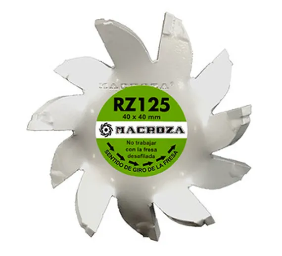 Фреза для штроборезов Macroza RZ125 40х40 мм