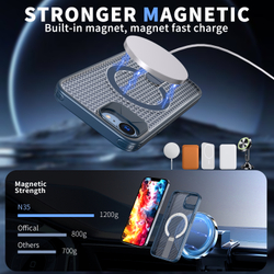 Прозрачный чехол Mesh Pro Magnetic Case для iPhone 16e