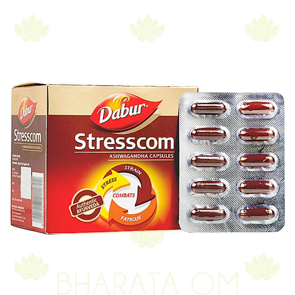 Капсулы Dabur Stresscom Ashwagandha 120 шт