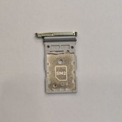 Сим лоток для Samsung S24 (S921) / S24 Plus (S926) Держатель Sim. Оригинальное качество (Цвет: Коричневый / Оранжевый)