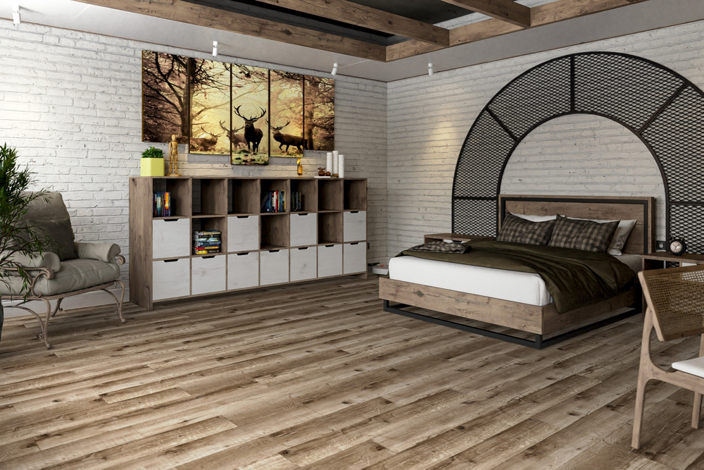 Кварц-винил SPC Damy Floor Family SPC 0,75мм 4,2 мм ДУБ ИЗЫСКАННЫЙ 2.635 м2