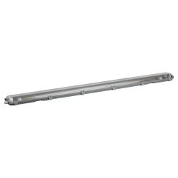 Светильник ЭРА SPP-103-0-002-120 IP65 под 2 светодиодные лампы T8 G13 LED 2x1200 транзитный 1,5 кВт в линию | Линейные IP65 под лампу T8 LED