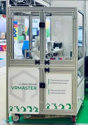 Учебная ячейка на базе промышленного робота REGAL 10S-740 (максимальная комплектация)