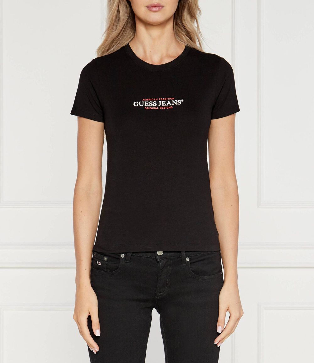 Футболка AMERICAN Guess Jeans - черный(W4YI03 J1314)