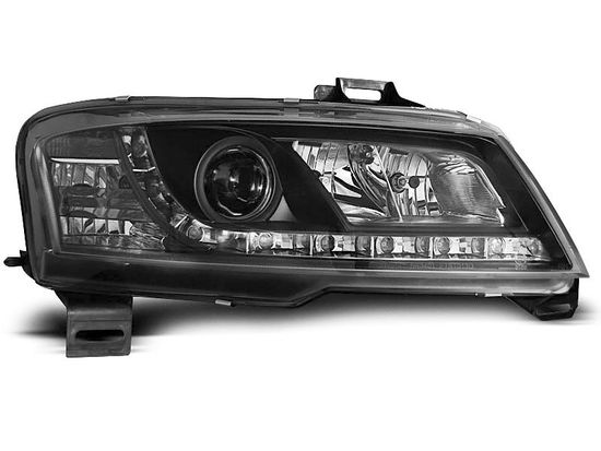 Передние daylight black фары Fiat Stilo 3D