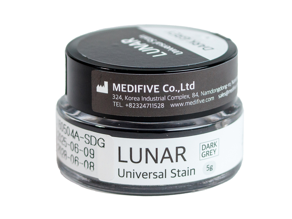 Lunar универсальный краситель для керамики DARK GREY (5г)