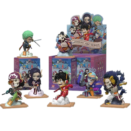 Рандомная фигурка Blind Box Mighty Jaxx One Piece Egghead Arc Series