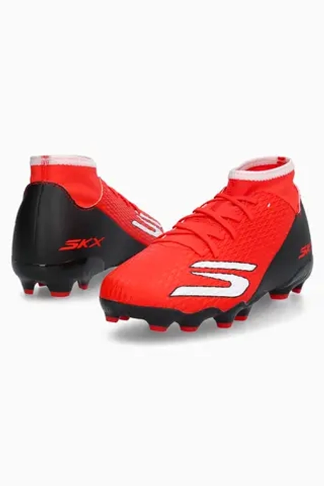 Бутсы Skechers SKX 02 High Club MG Junior - красный