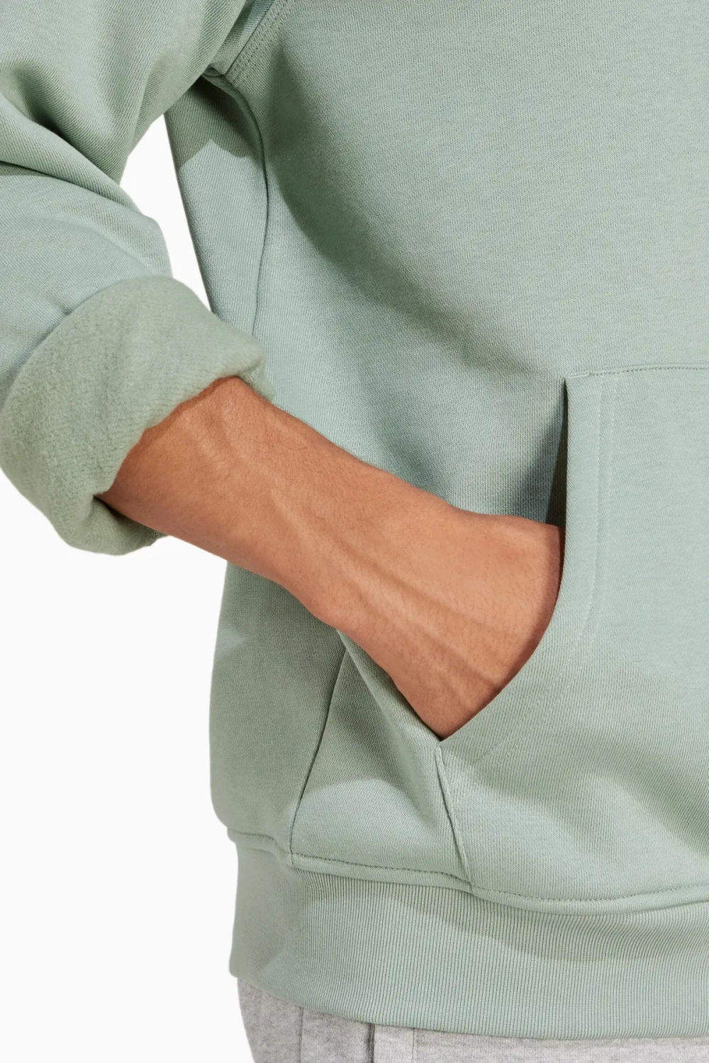 Кофта adidas Trefoil Essentials - зеленый