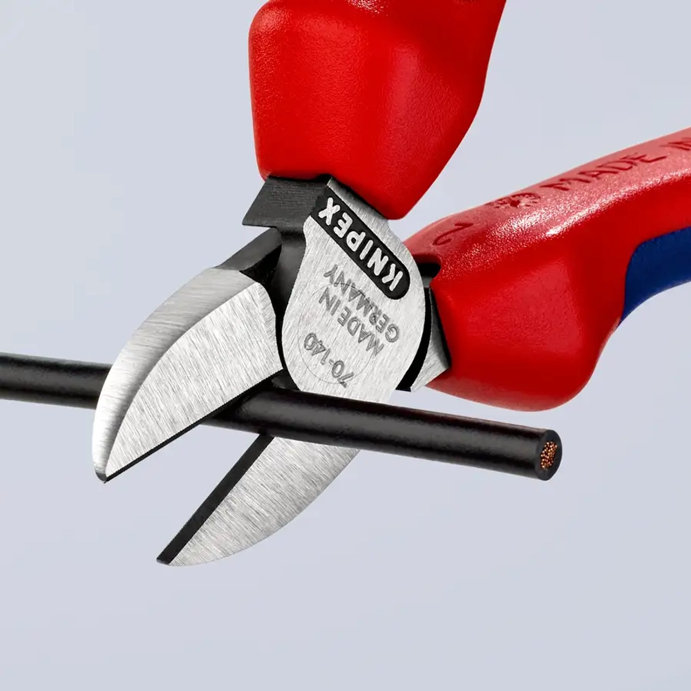 Кусачки боковые черненые 140 мм Knipex 70 02 140 SB