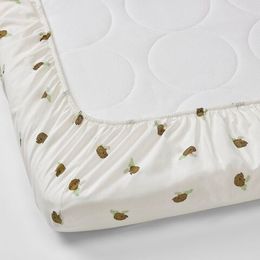 Простыня на резинке IKEA TROLLDOM (ТРОЛЛДОМ), Детская, Белый с рисунком, 60х120 см