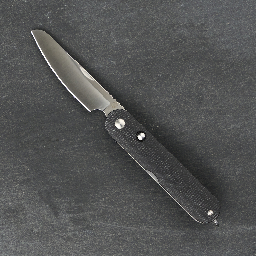 Нож складной Rapax Mimi Black Micarta Satin