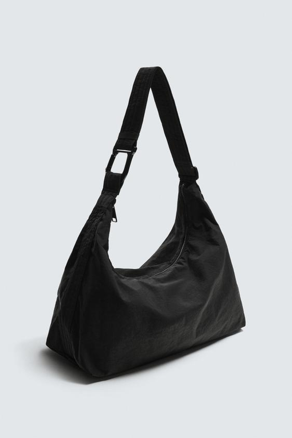 ZARA НЕЙЛОНОВАЯ СУМКА, ЧЕРНЫЙ