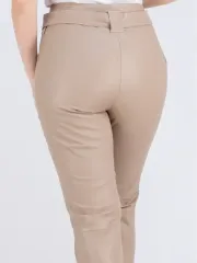 Брюки женские из натуральной кожи