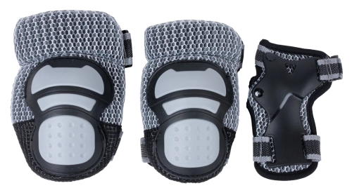Комплект защиты Safe fit teens 4.0 (М) серый