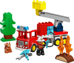 Конструктор LEGO Duplo 10473 Fire Truck with Hose and Firefighter
