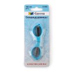 Ножницы рукодельные складные 10 см, 1 шт, голубые, Gamma G-900